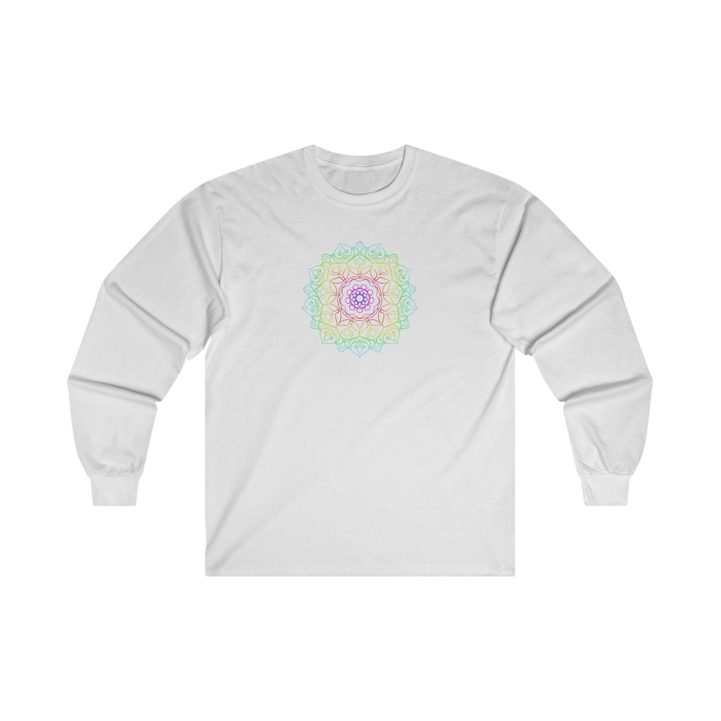Colorful Mandala Long Sleeve Tee (001)