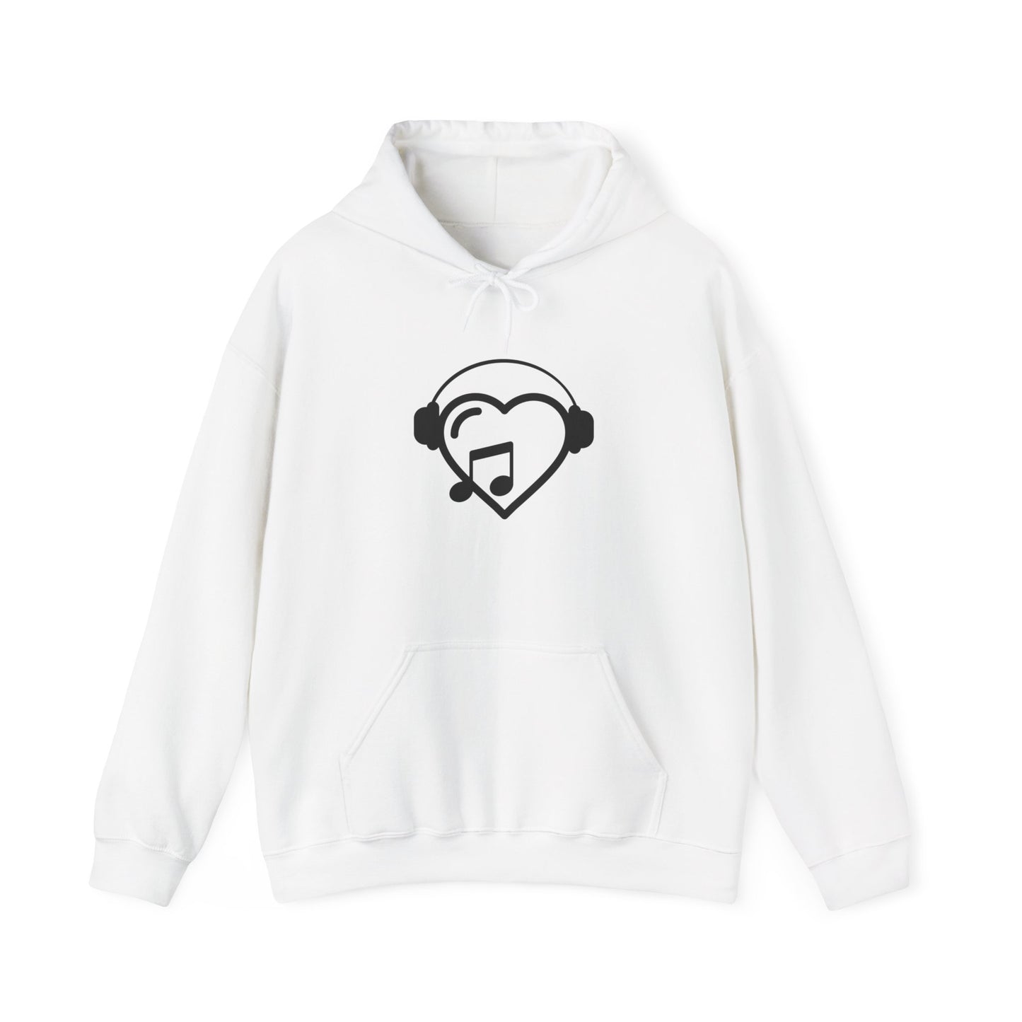 Music Heart Hooded Sweatshirt