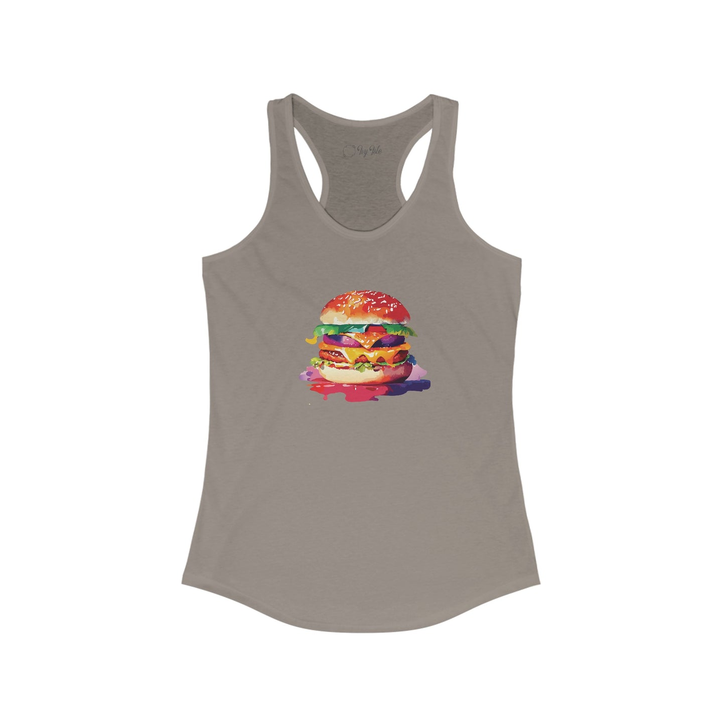Cheeseburger Racerback Tank