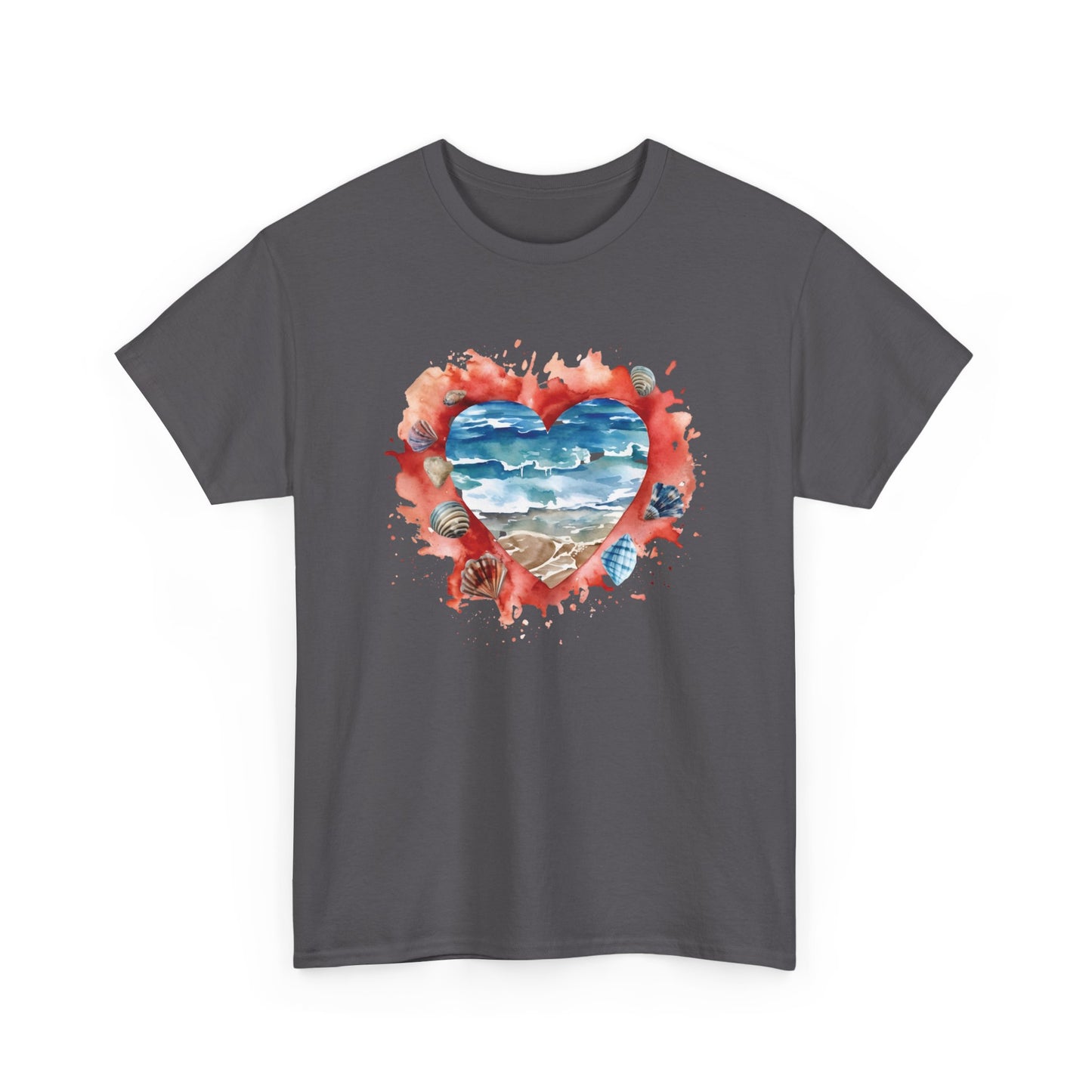 Ocean Heart Short Sleeve Tee