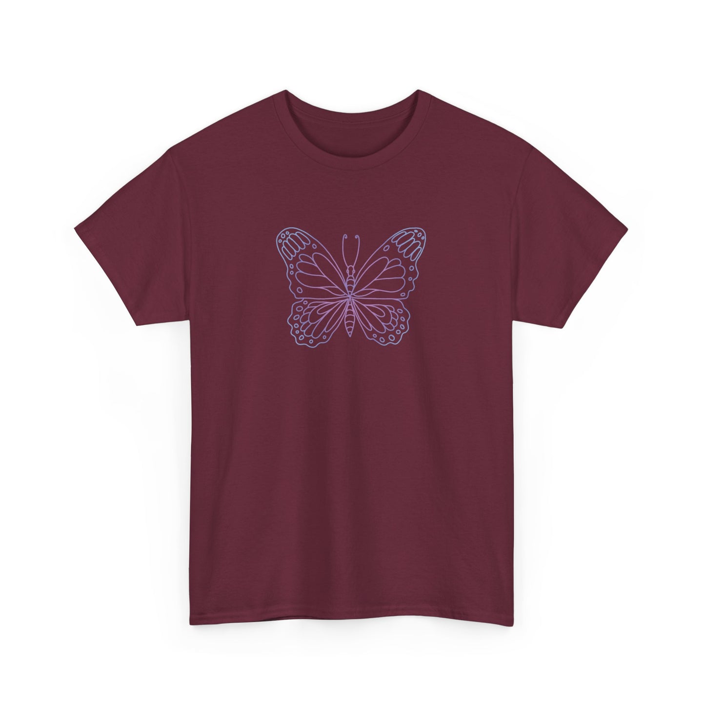 Colorful Butterfly Short Sleeve Tee