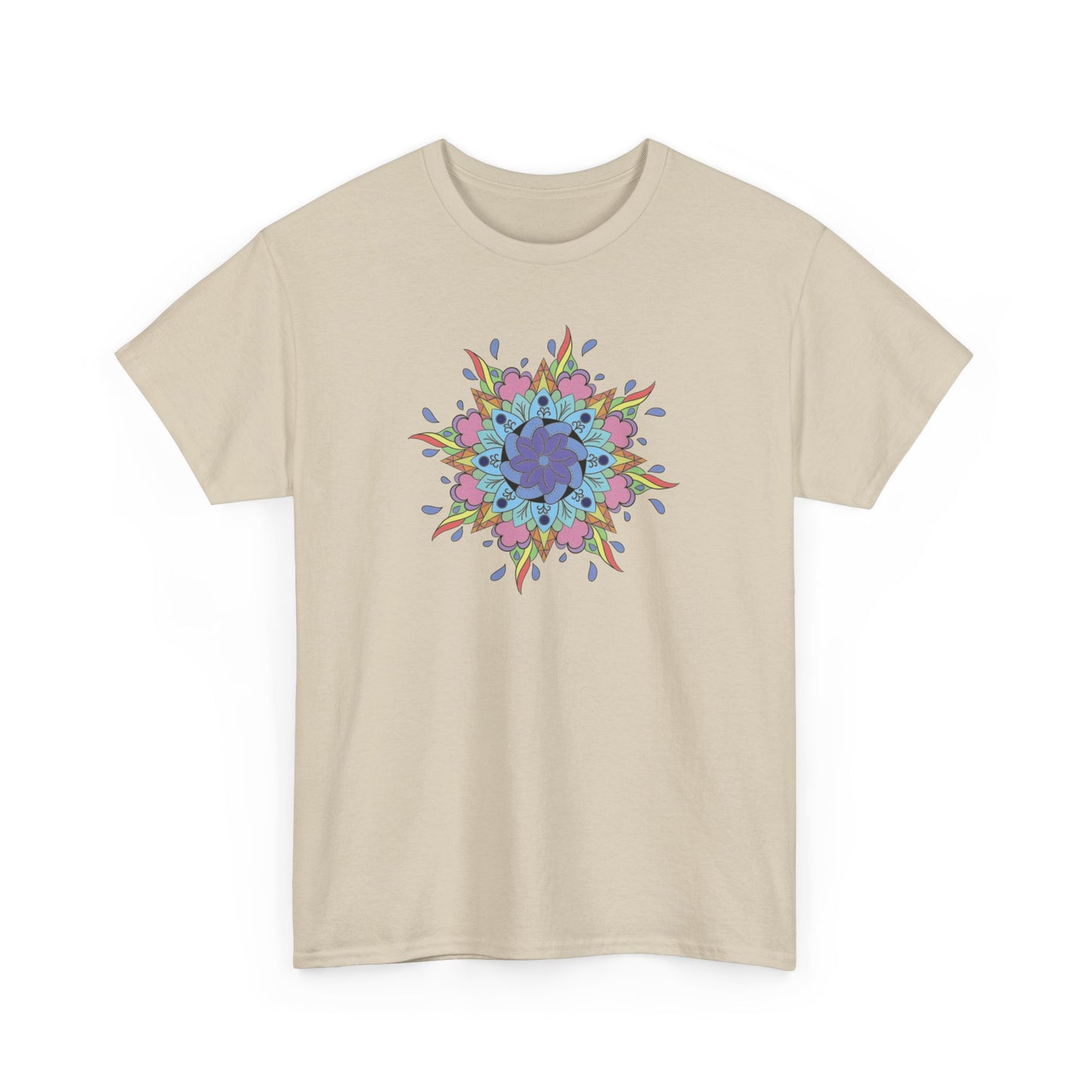 Colorful Mandala Short Sleeve Tee (030)