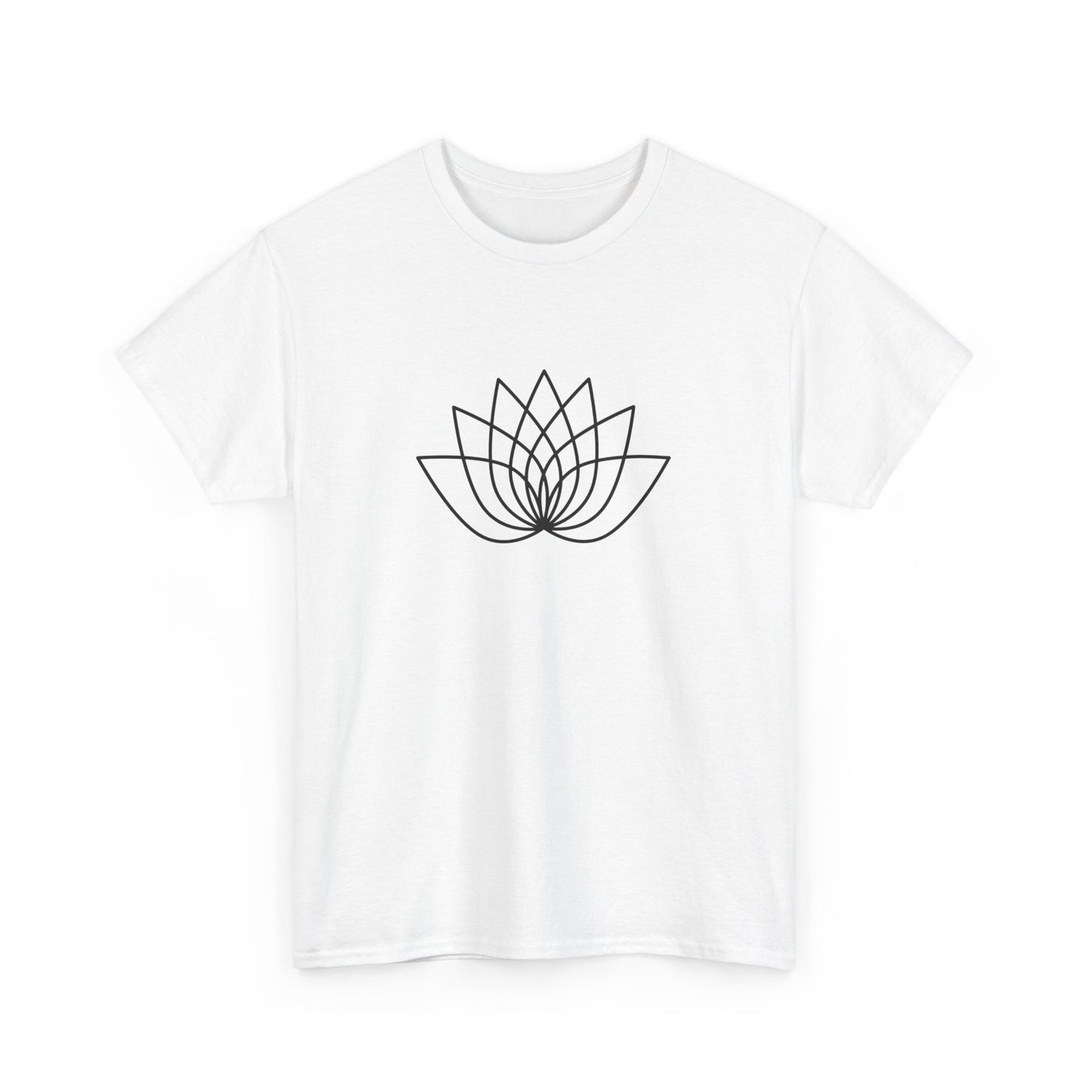 Abstract Lotus Short Sleeve Tee