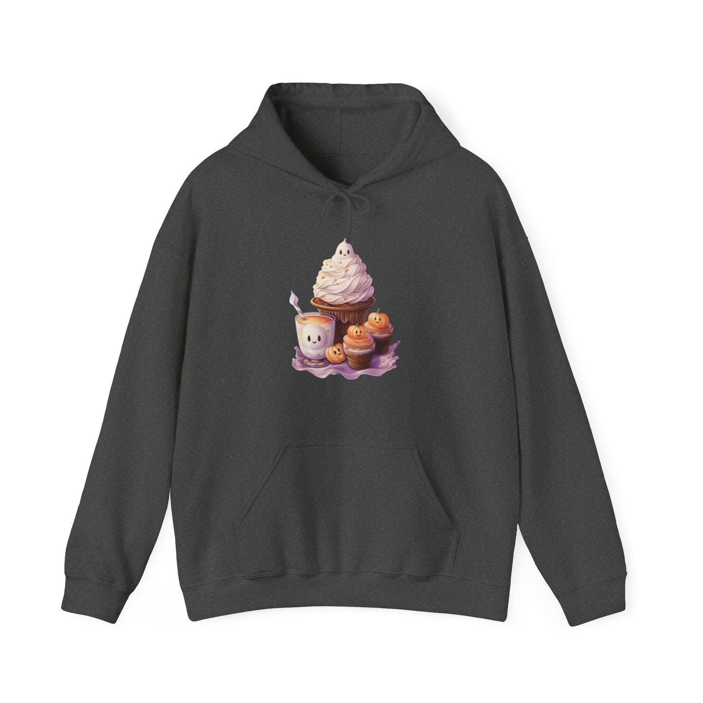 Cute Halloween Cupcakes Hooded Sweatshirt