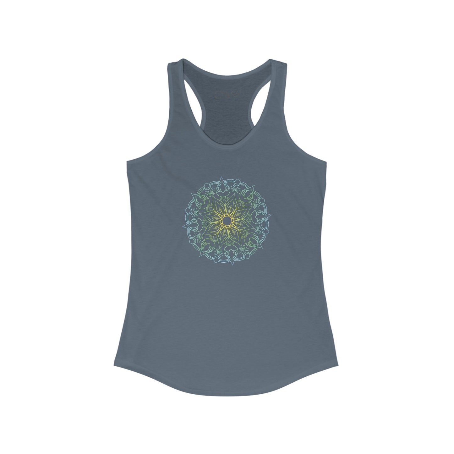 Colorful Mandala Racerback Tank (011)