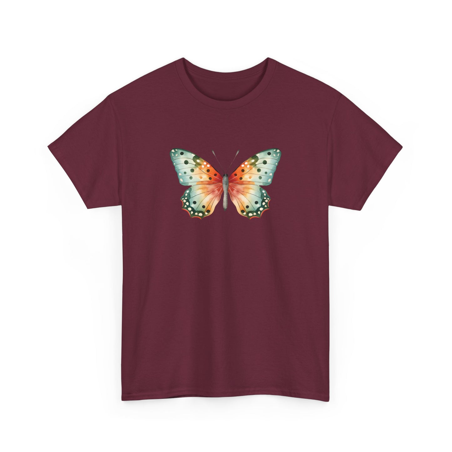 Watercolor Butterfly Short Sleeve Tee
