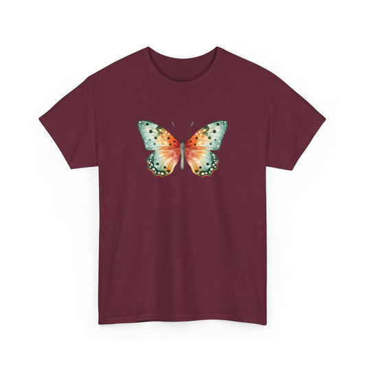 Watercolor Butterfly Short Sleeve Tee