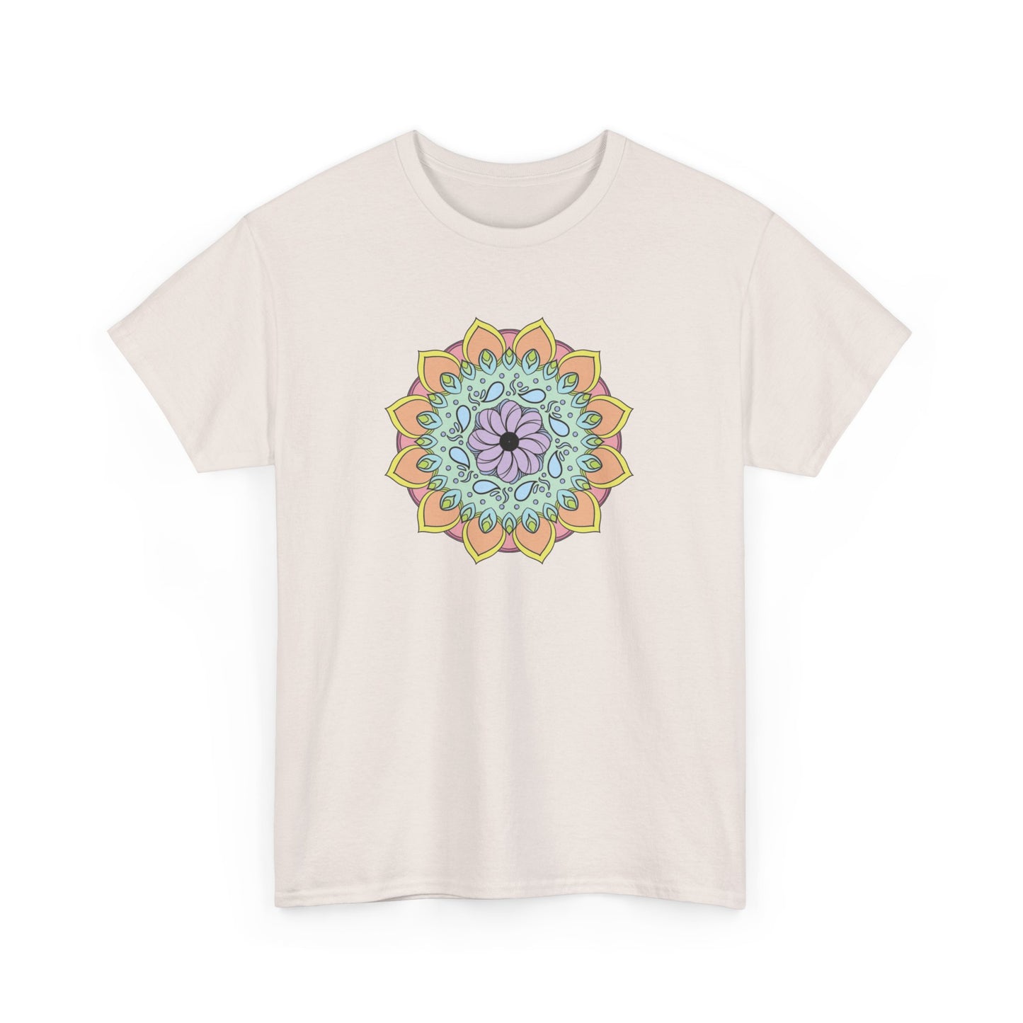 Colorful Mandala Short Sleeve Tee (003)