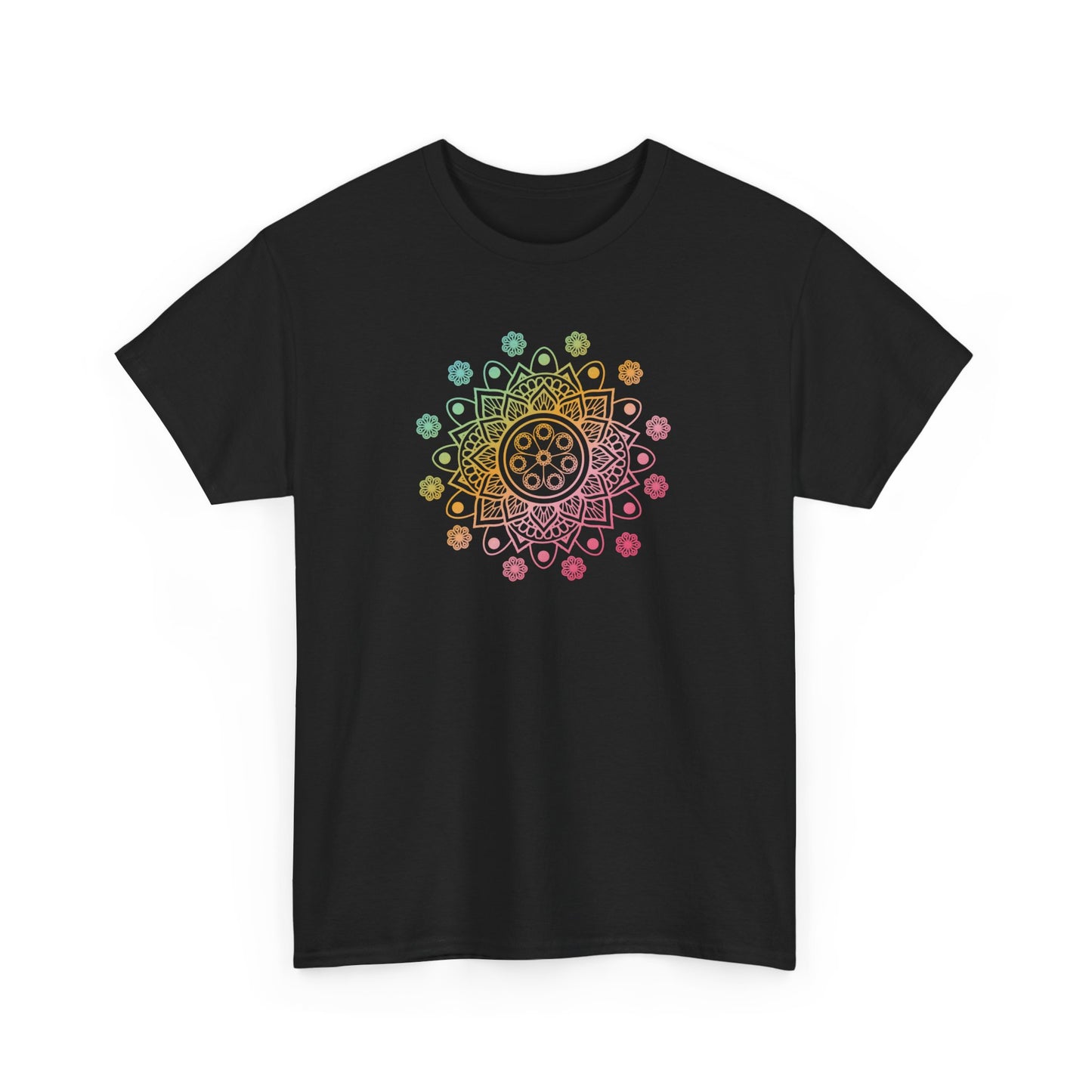 Colorful Mandala Short Sleeve Tee (039)