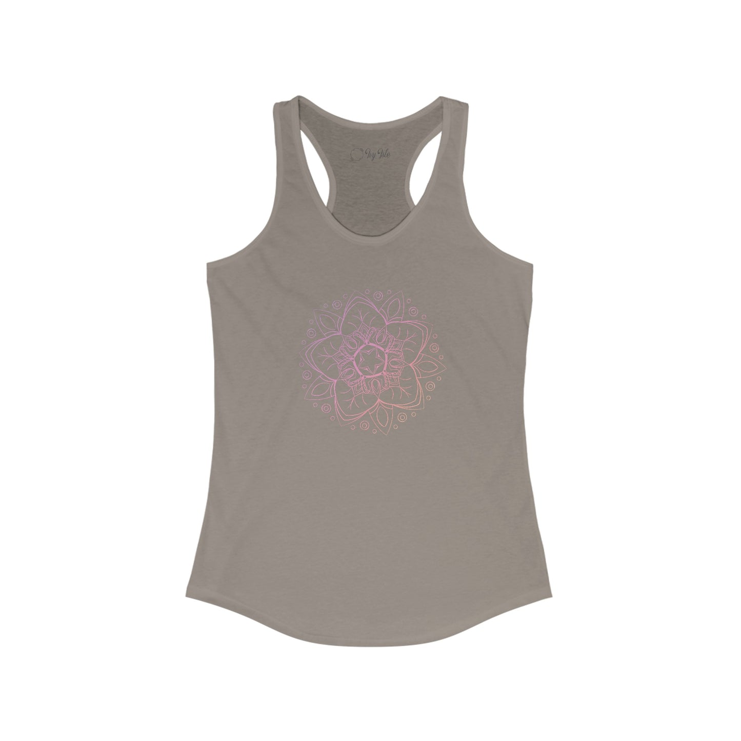 Colorful Mandala Racerback Tank (008)