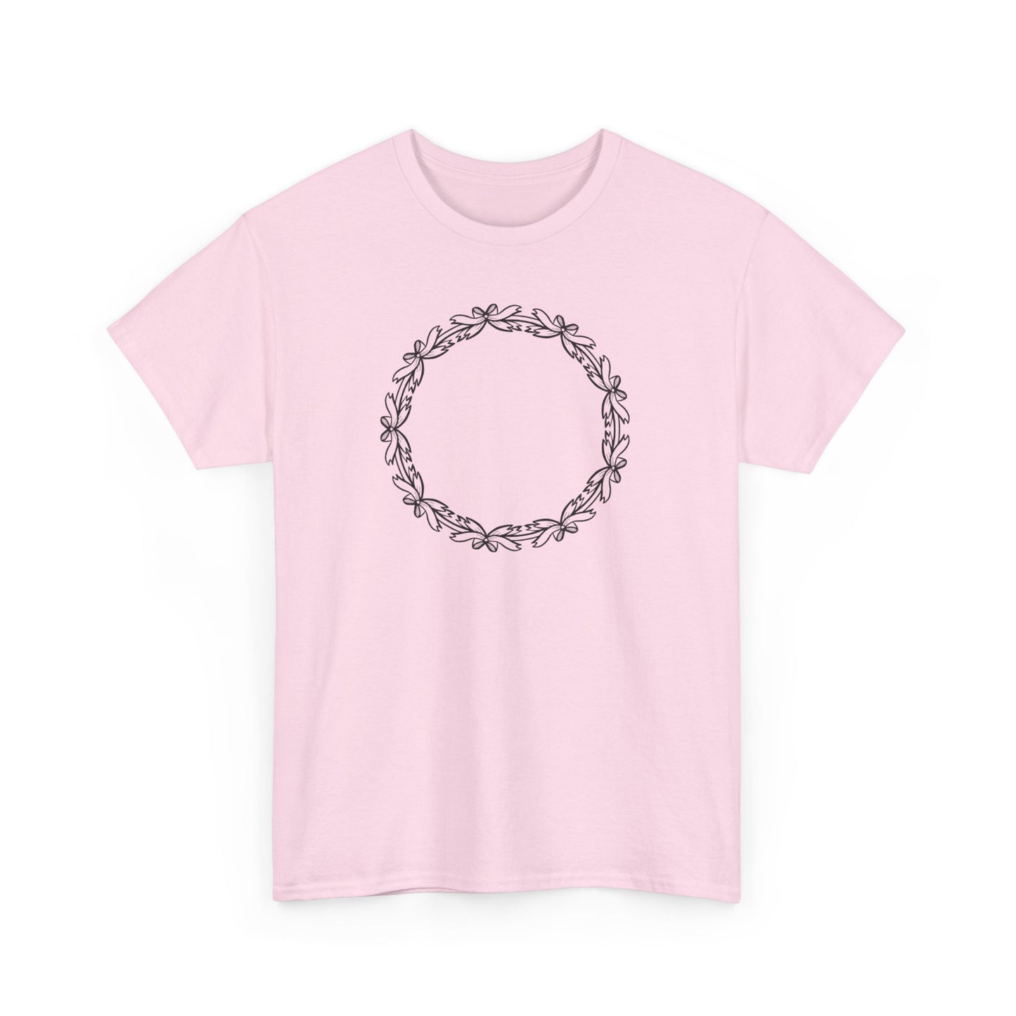 Bow Circle Short Sleeve Tee