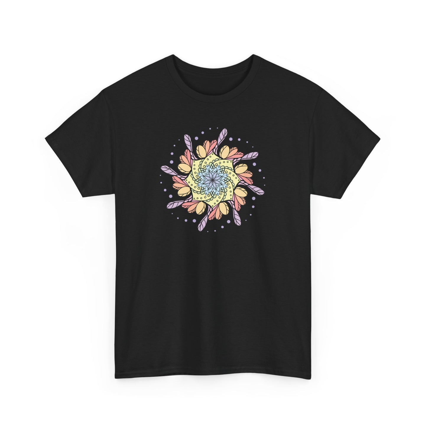 Colorful Mandala Short Sleeve Tee (032)