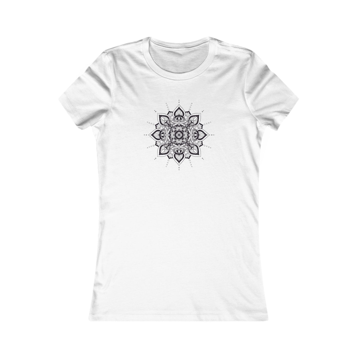 Mandala Fitted Tee (037)