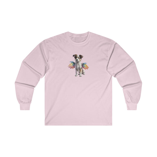 Angel Puppy Long Sleeve Tee 001