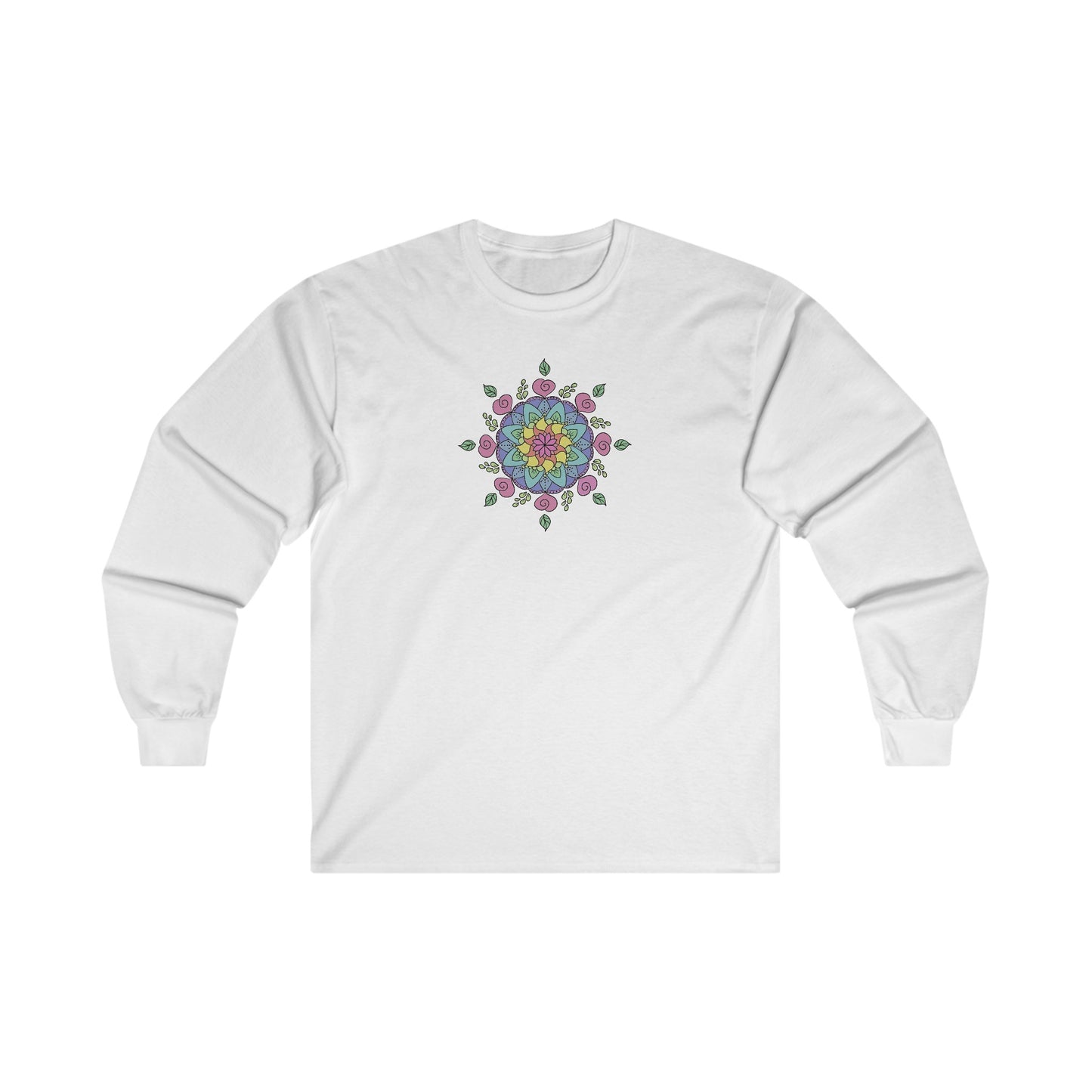 Colorful Mandala Long Sleeve Tee (029)