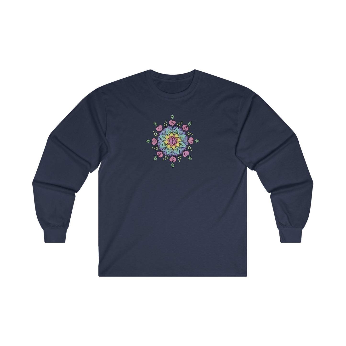 Colorful Mandala Long Sleeve Tee (029)