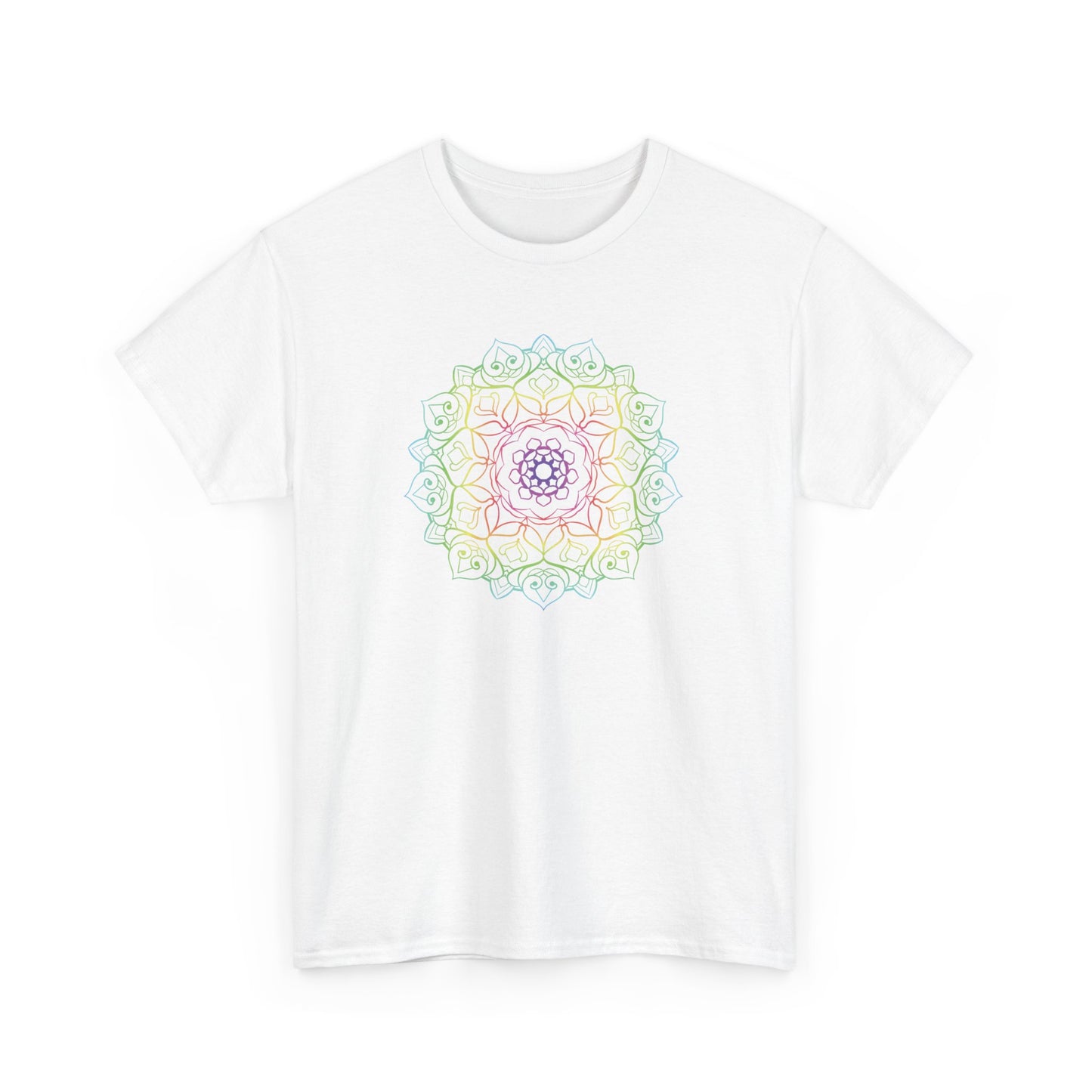 Colorful Mandala Short Sleeve Tee (001)