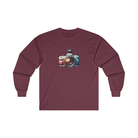 Colorful Camera Long Sleeve Tee