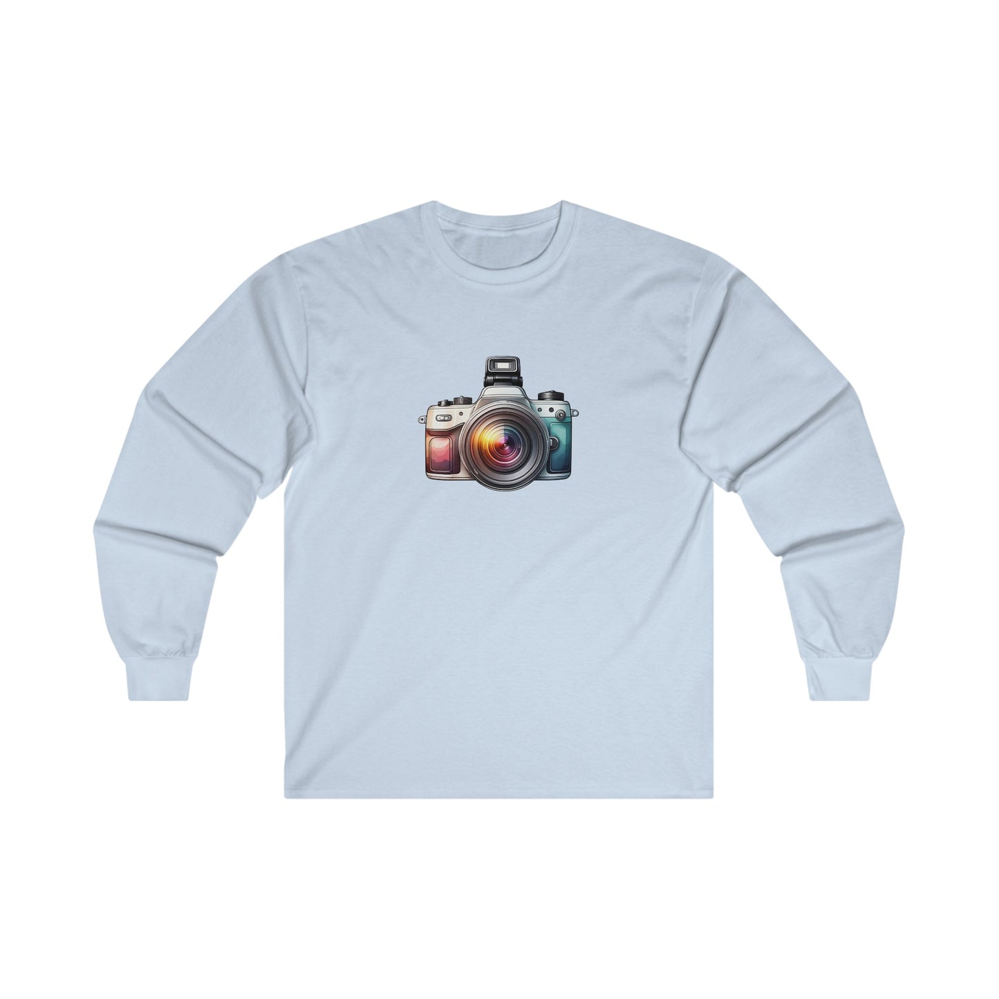 Colorful Camera Long Sleeve Tee