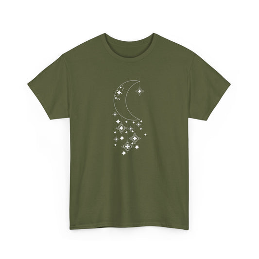 Moon and Hangng Stars Short Sleeve Tee