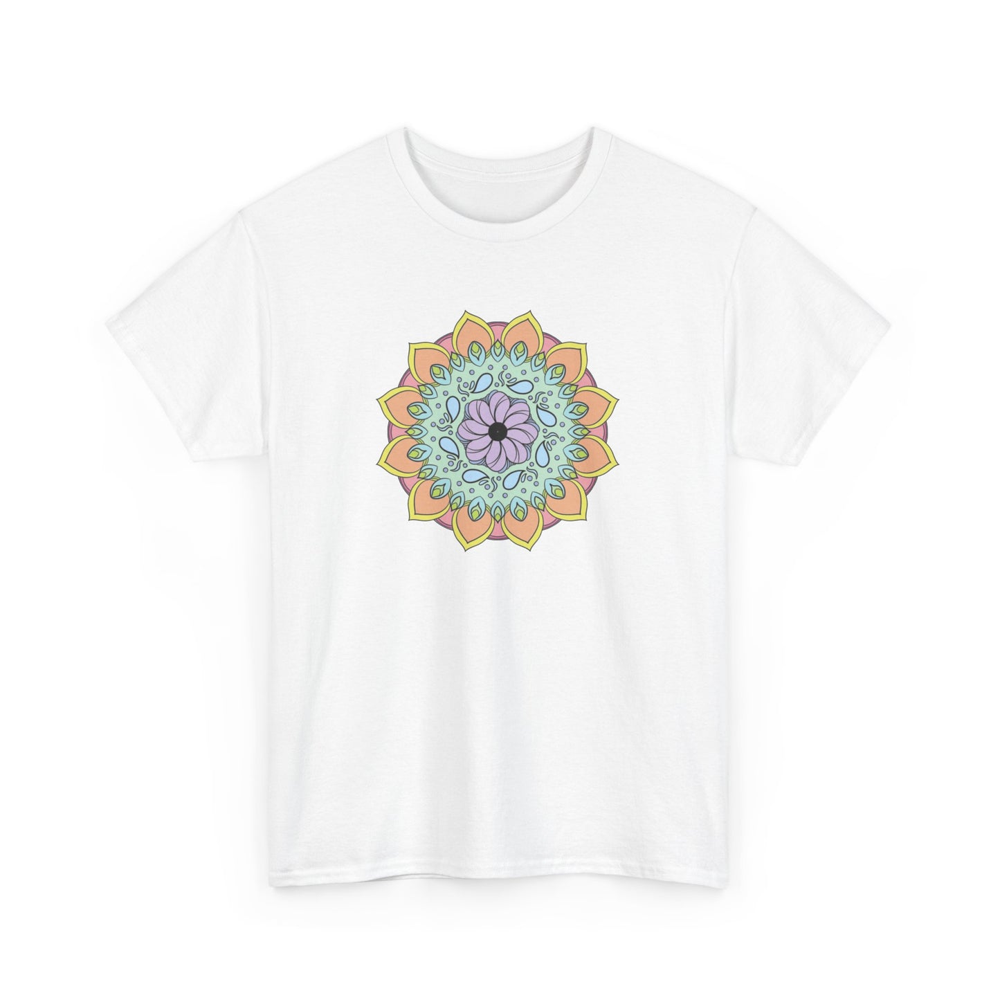 Colorful Mandala Short Sleeve Tee (003)