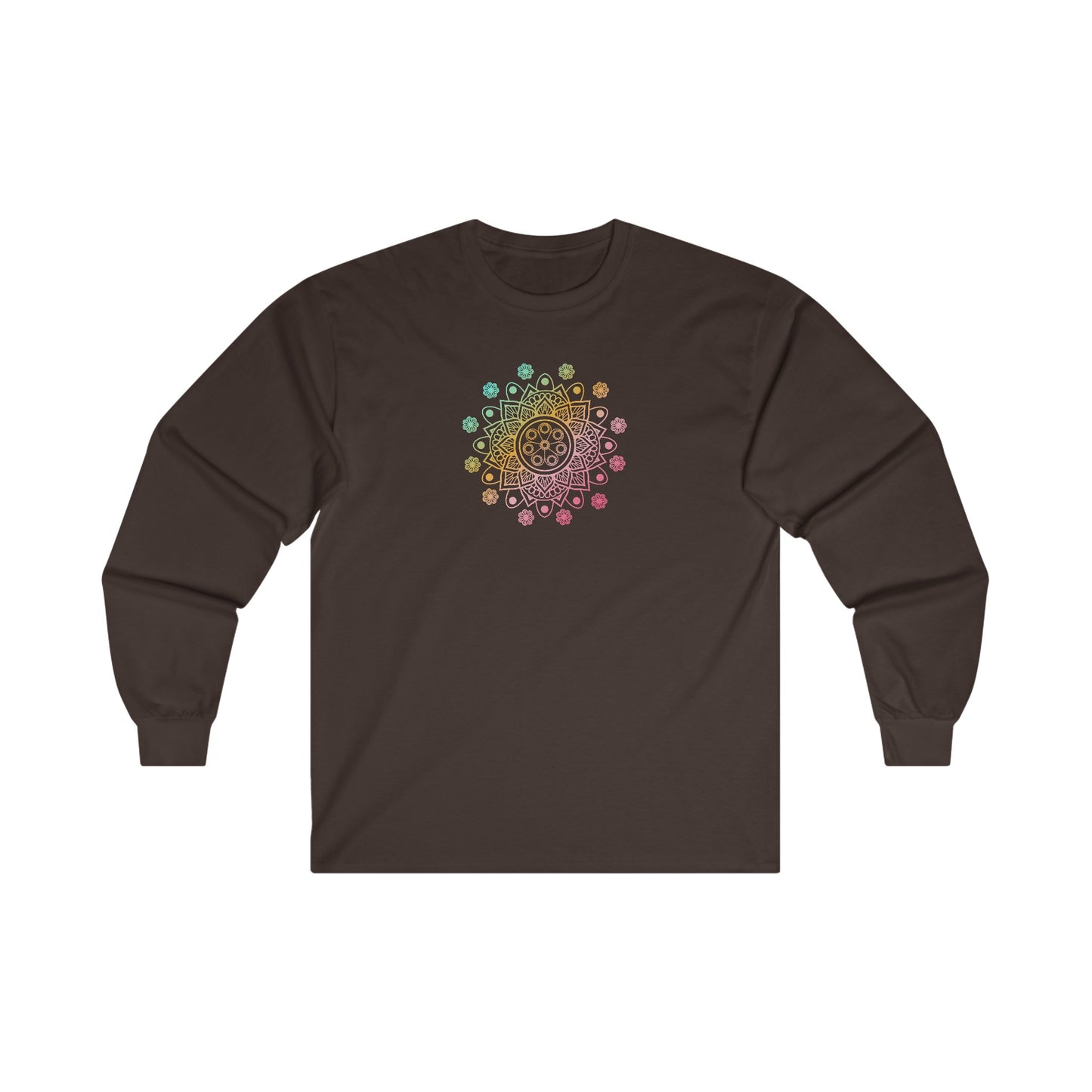 Colorful Mandala Long Sleeve Tee (039)