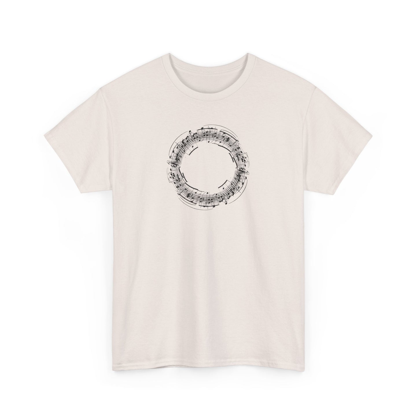 Music Note Circle Short Sleeve Tee
