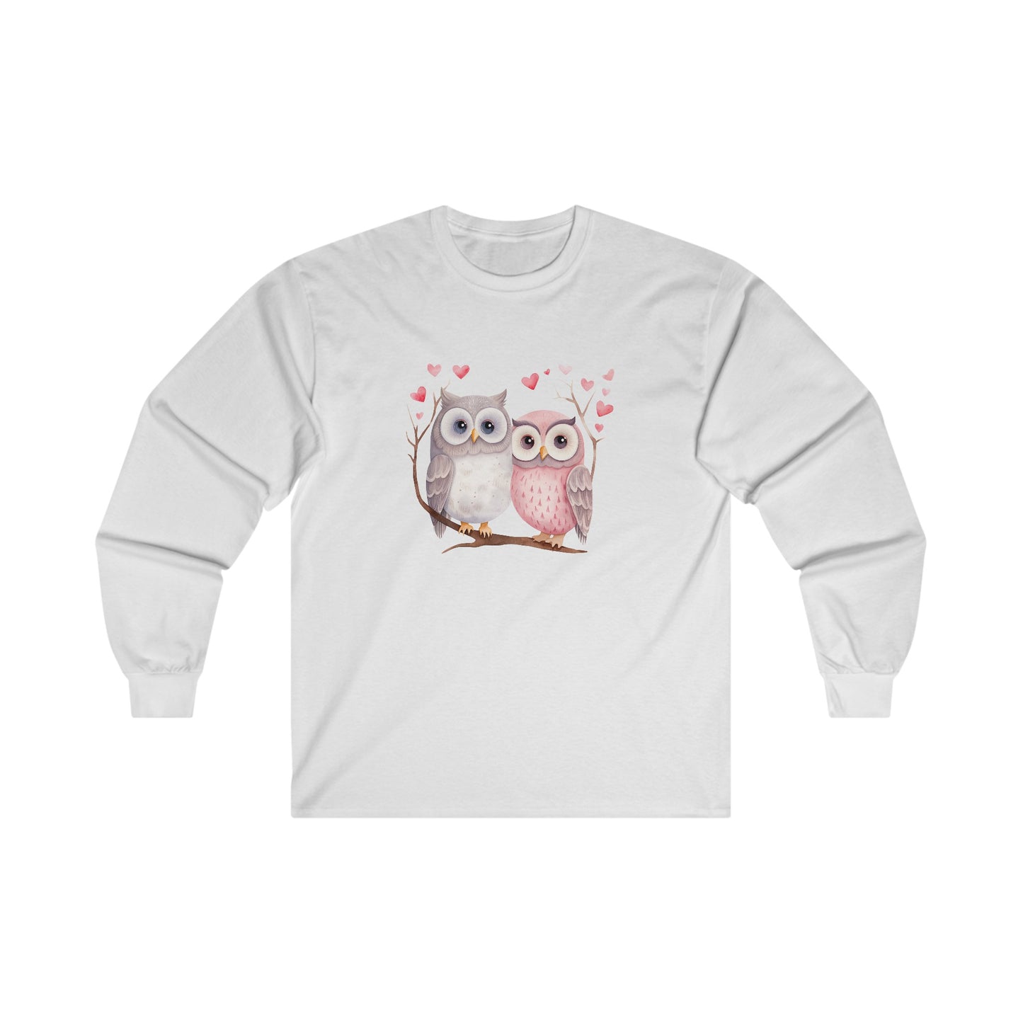 Cute Owls Long Sleeve Tee