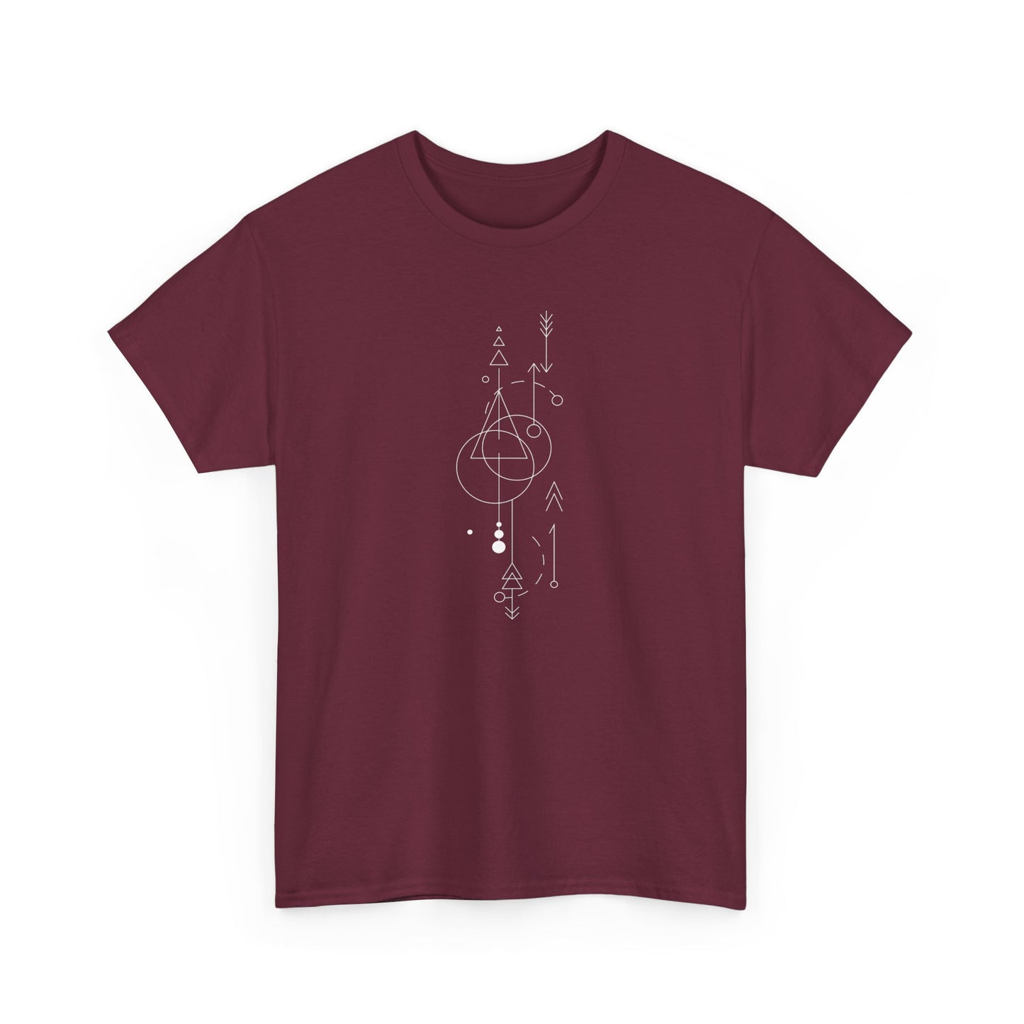 Linear Abstract Short Sleeve Tee