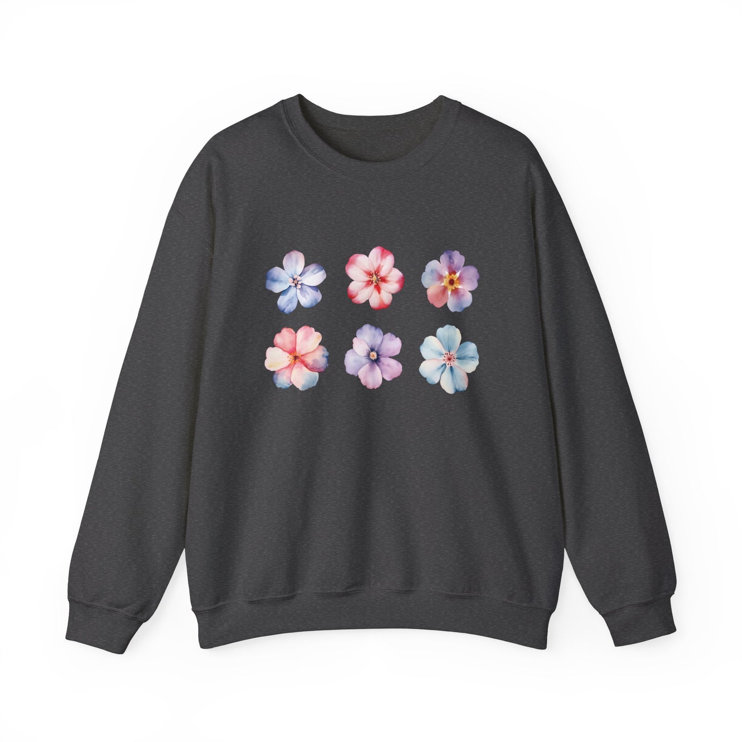 Watercolor Flowers Set Sweatshirt