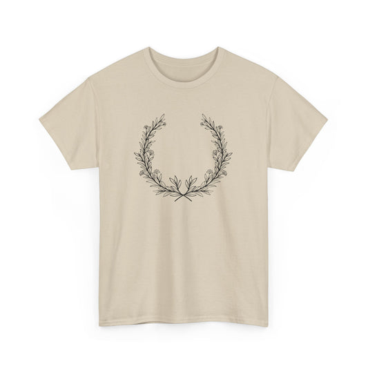 Leafy Flowers Short Sleeve Tee