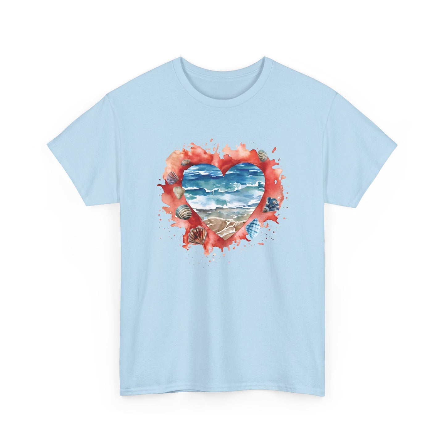 Ocean Heart Short Sleeve Tee