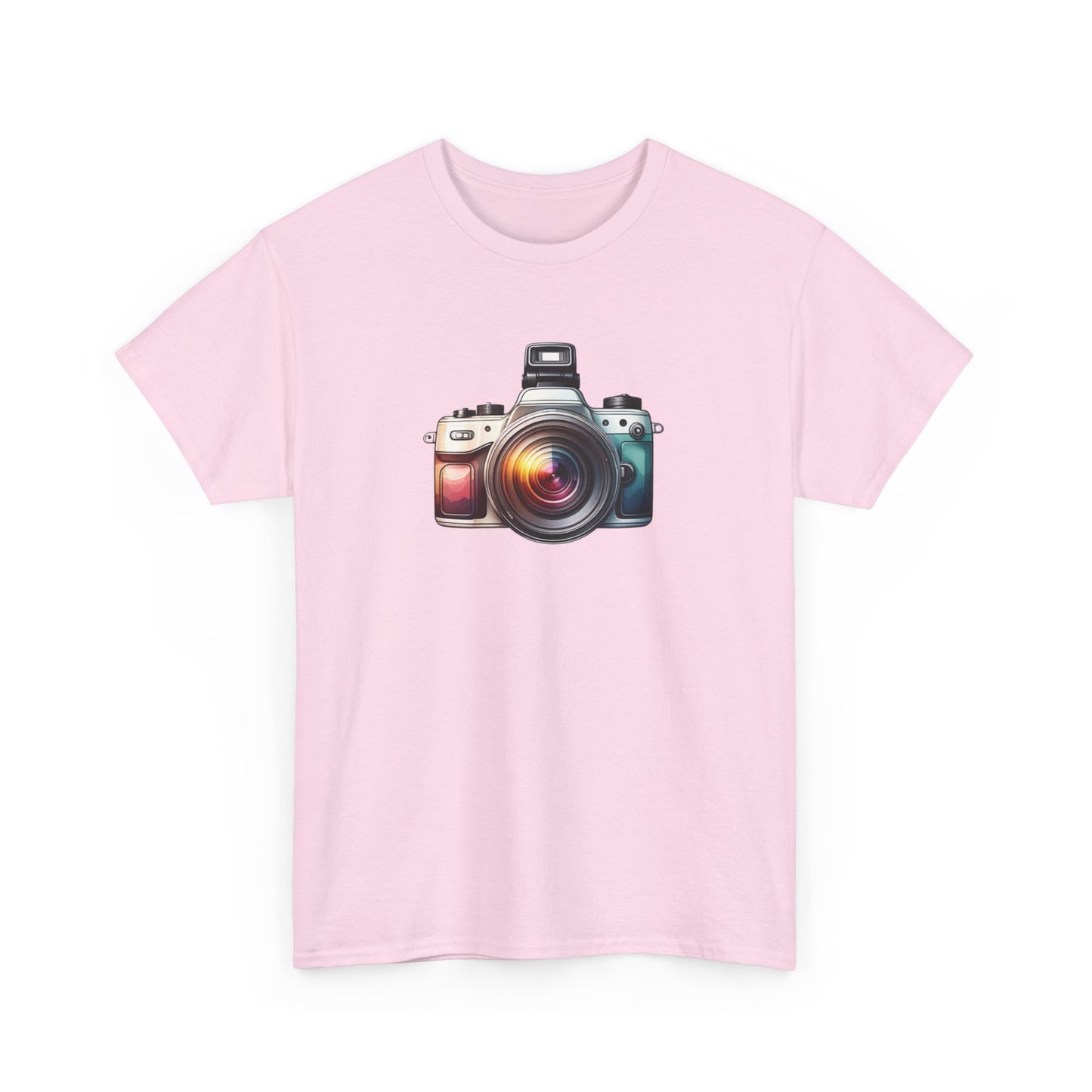 Colorful Camera Short Sleeve Tee