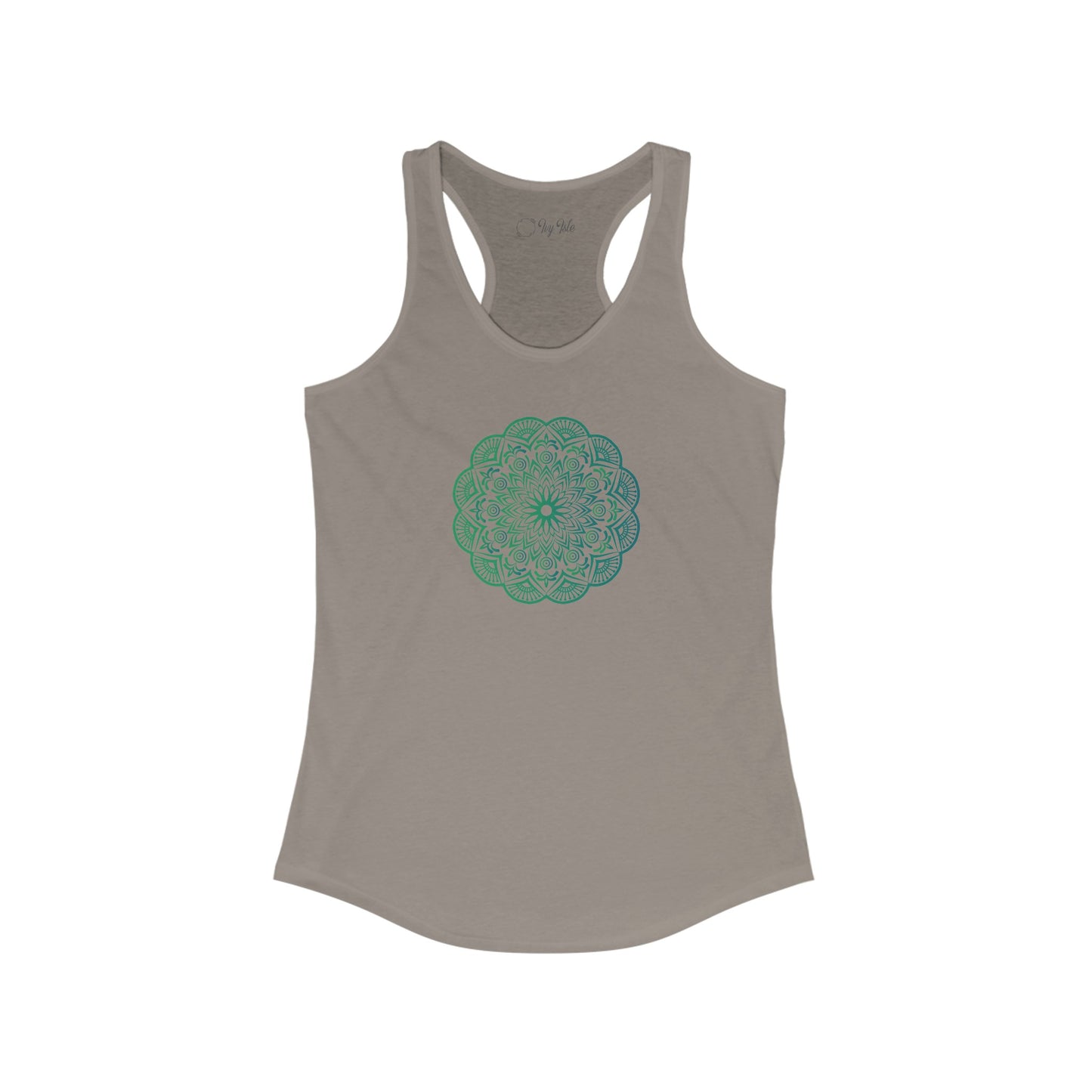 Colorful Mandala Racerback Tank (023)