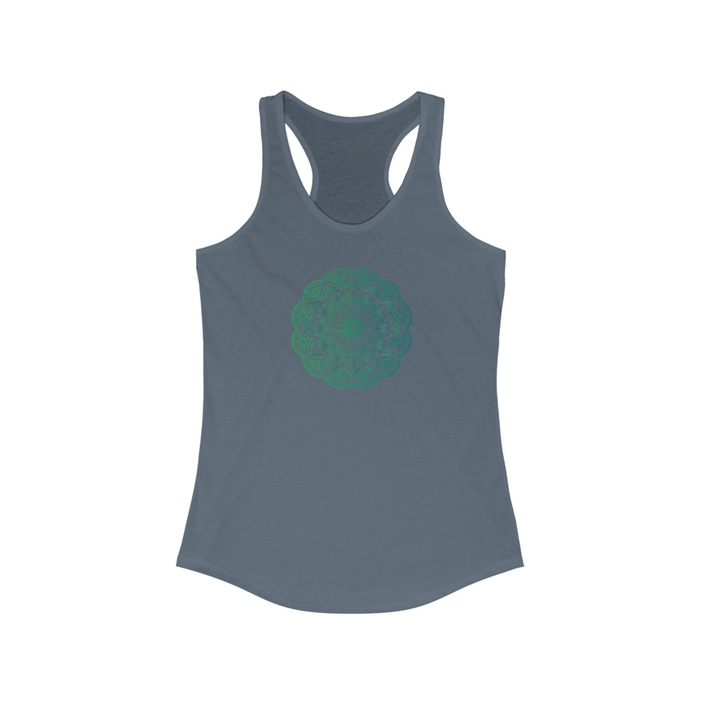 Colorful Mandala Racerback Tank (023)