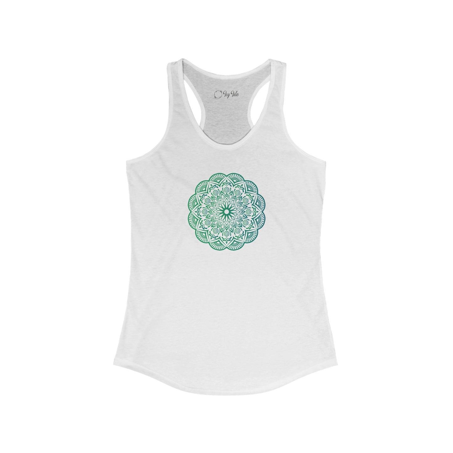 Colorful Mandala Racerback Tank (023)
