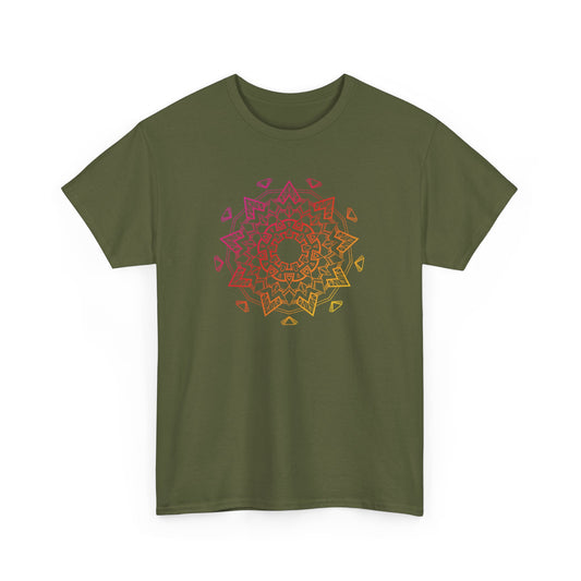 Colorful Mandala Short Sleeve Tee (006)