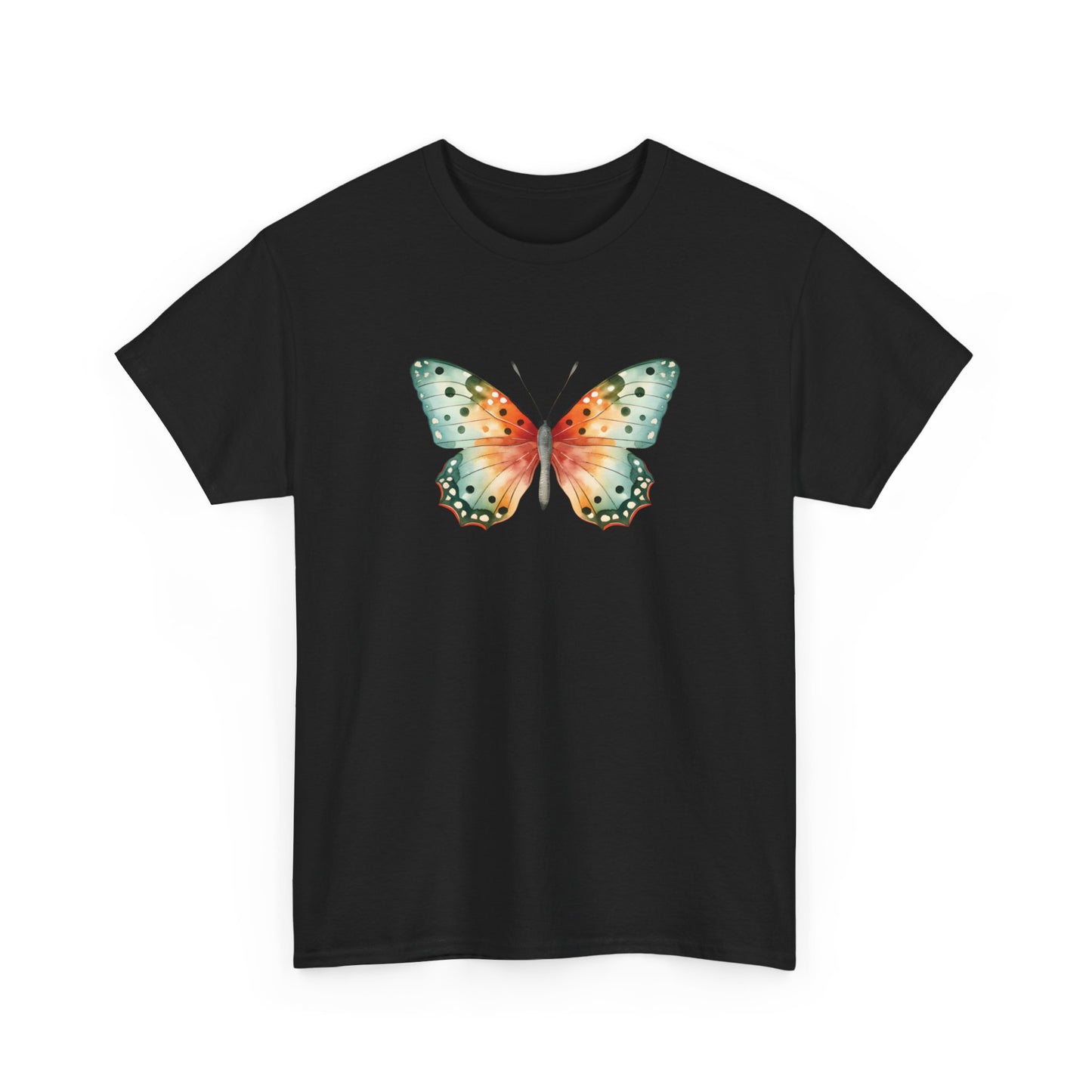 Watercolor Butterfly Short Sleeve Tee