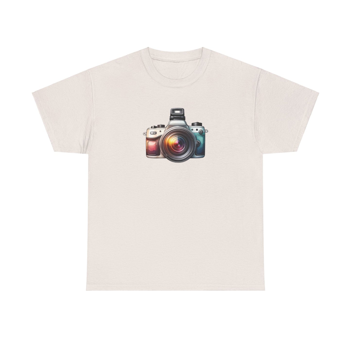 Colorful Camera Short Sleeve Tee