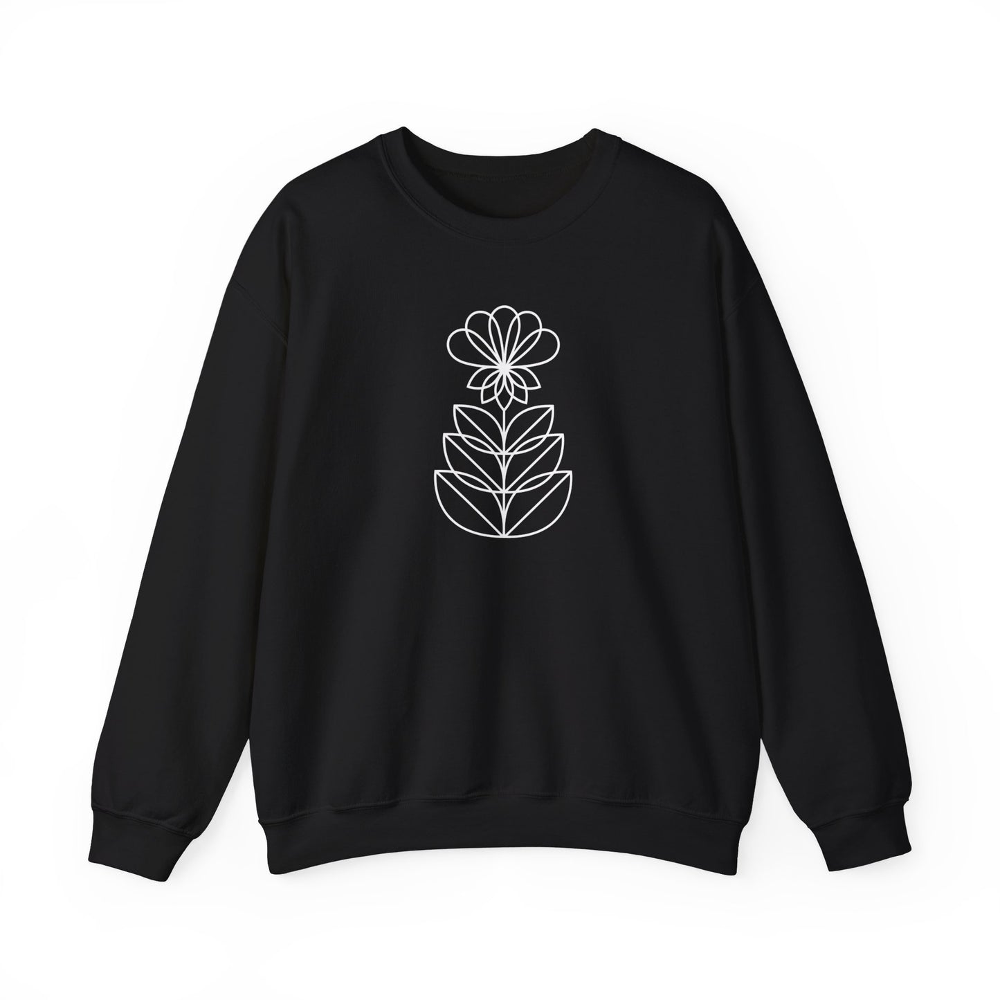 Abstract Flower Sweatshirt