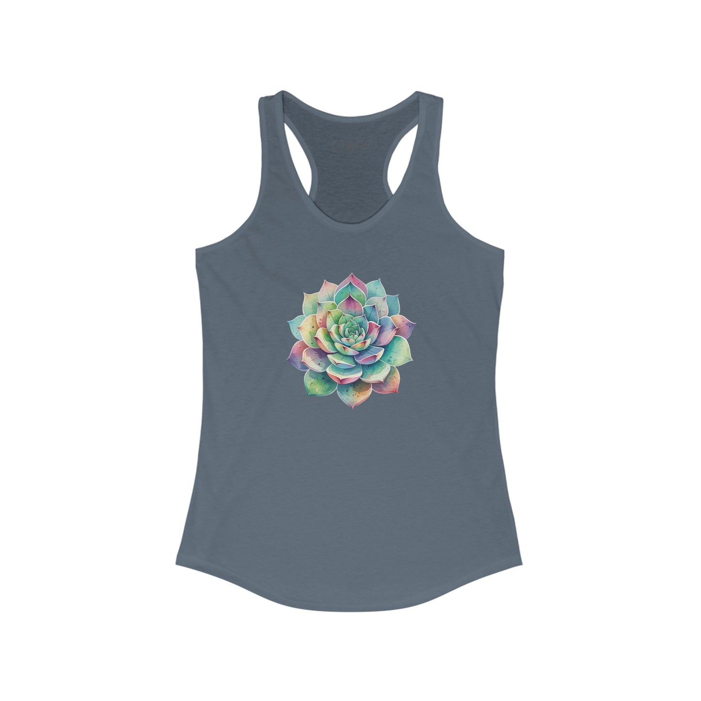 Colorful Succulent Racerback Tank