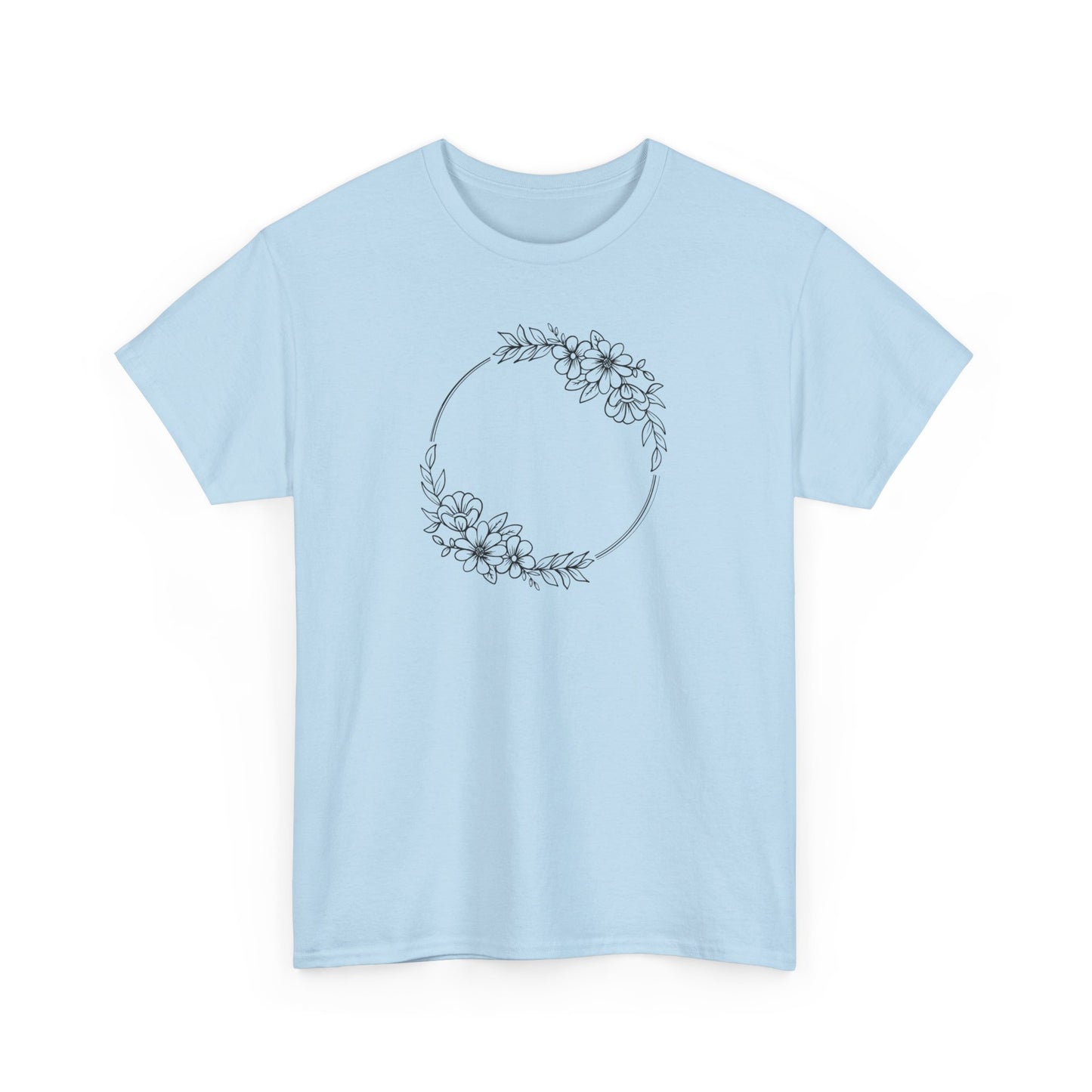 Double Wildflowers Circle Short Sleeve Tee