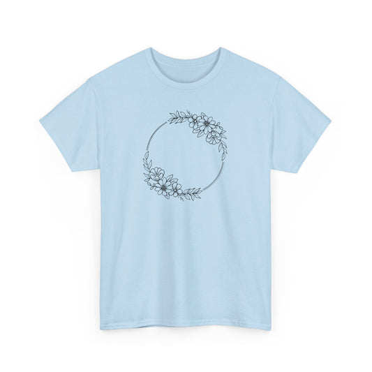 Double Wildflowers Circle Short Sleeve Tee