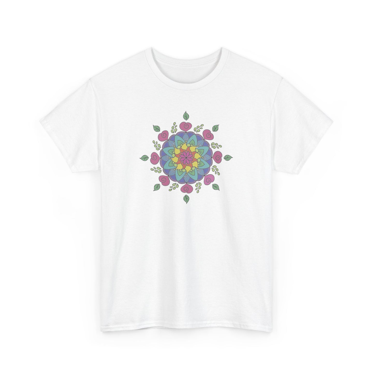 Colorful Mandala Short Sleeve Tee (029)