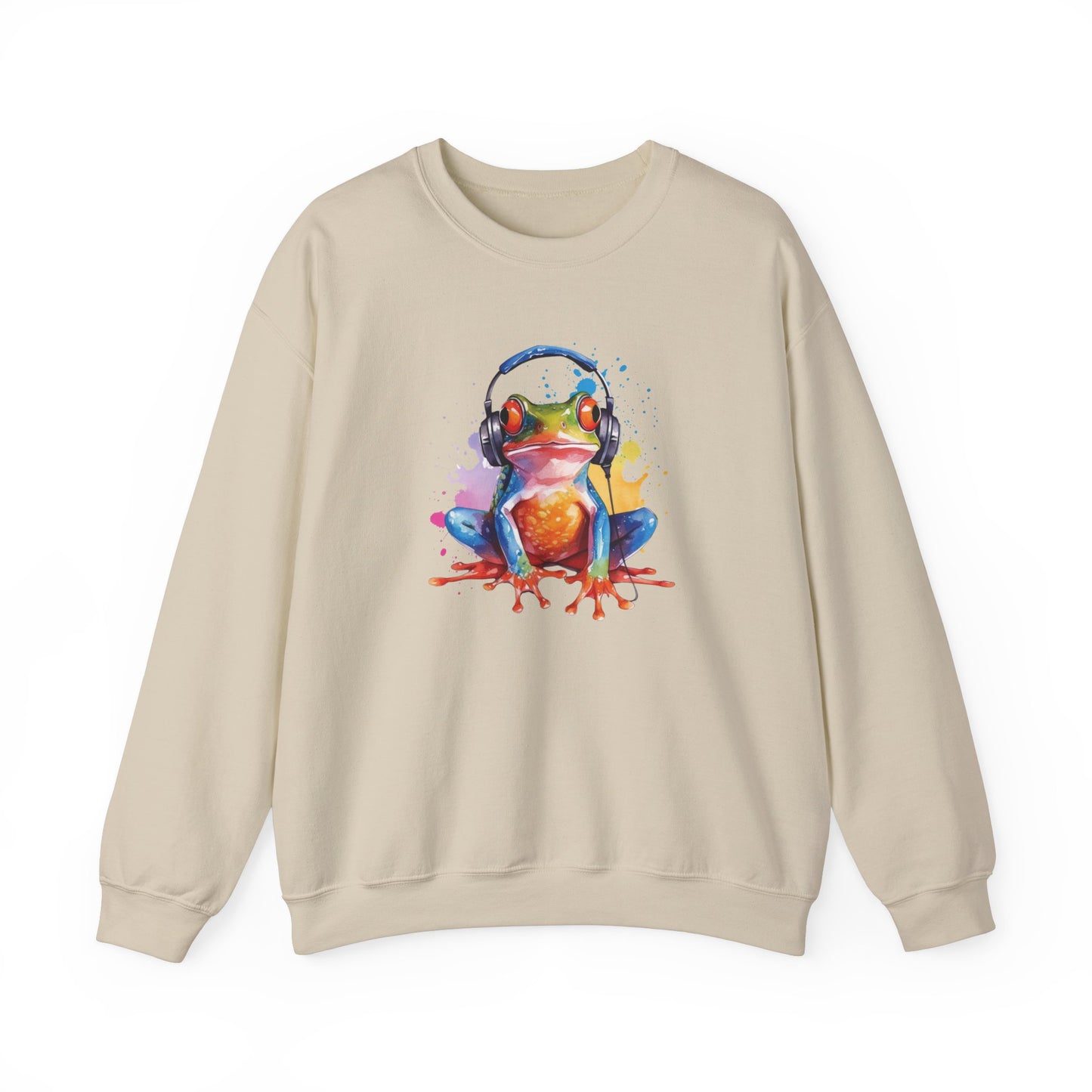Frog with Headphones Sweatshirt