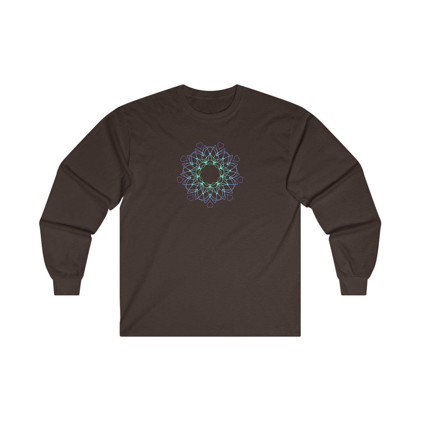 Colorful Mandala Long Sleeve Tee (007)