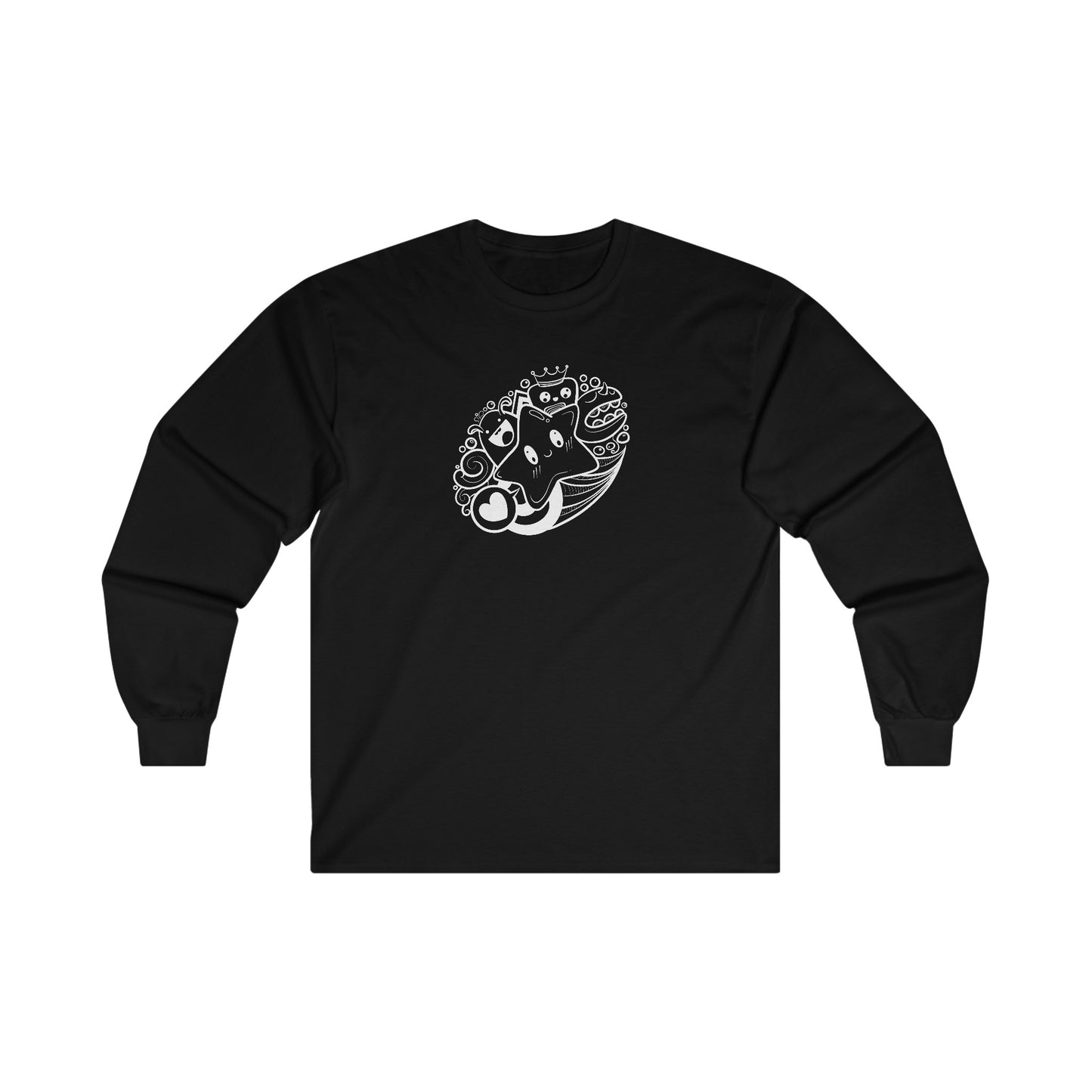 Cute Characters Long Sleeve Tee