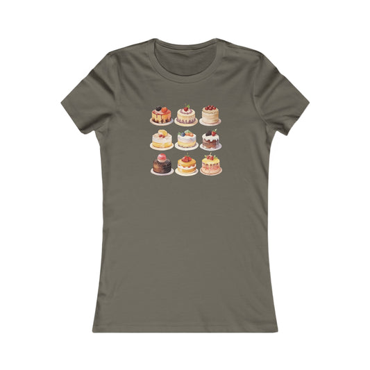 Cake Set Fitted Tee