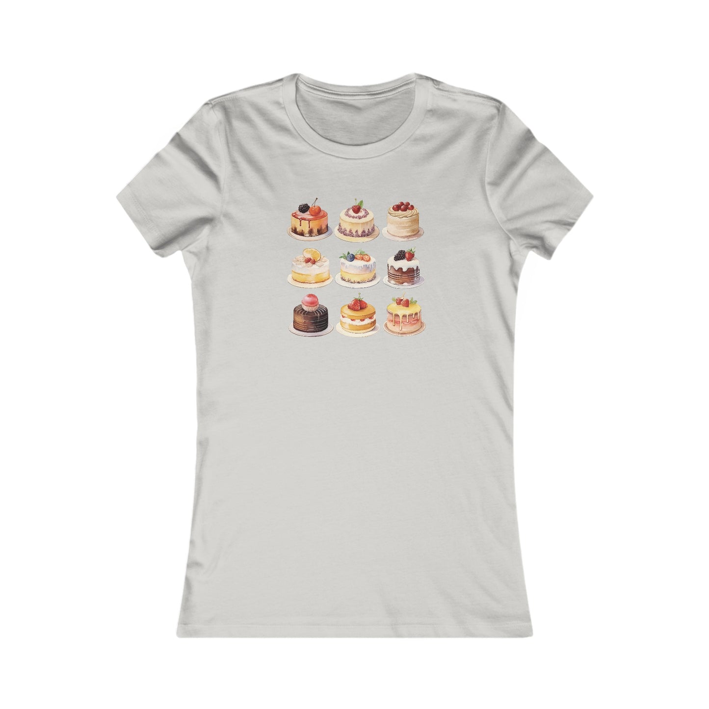 Cake Set Fitted Tee
