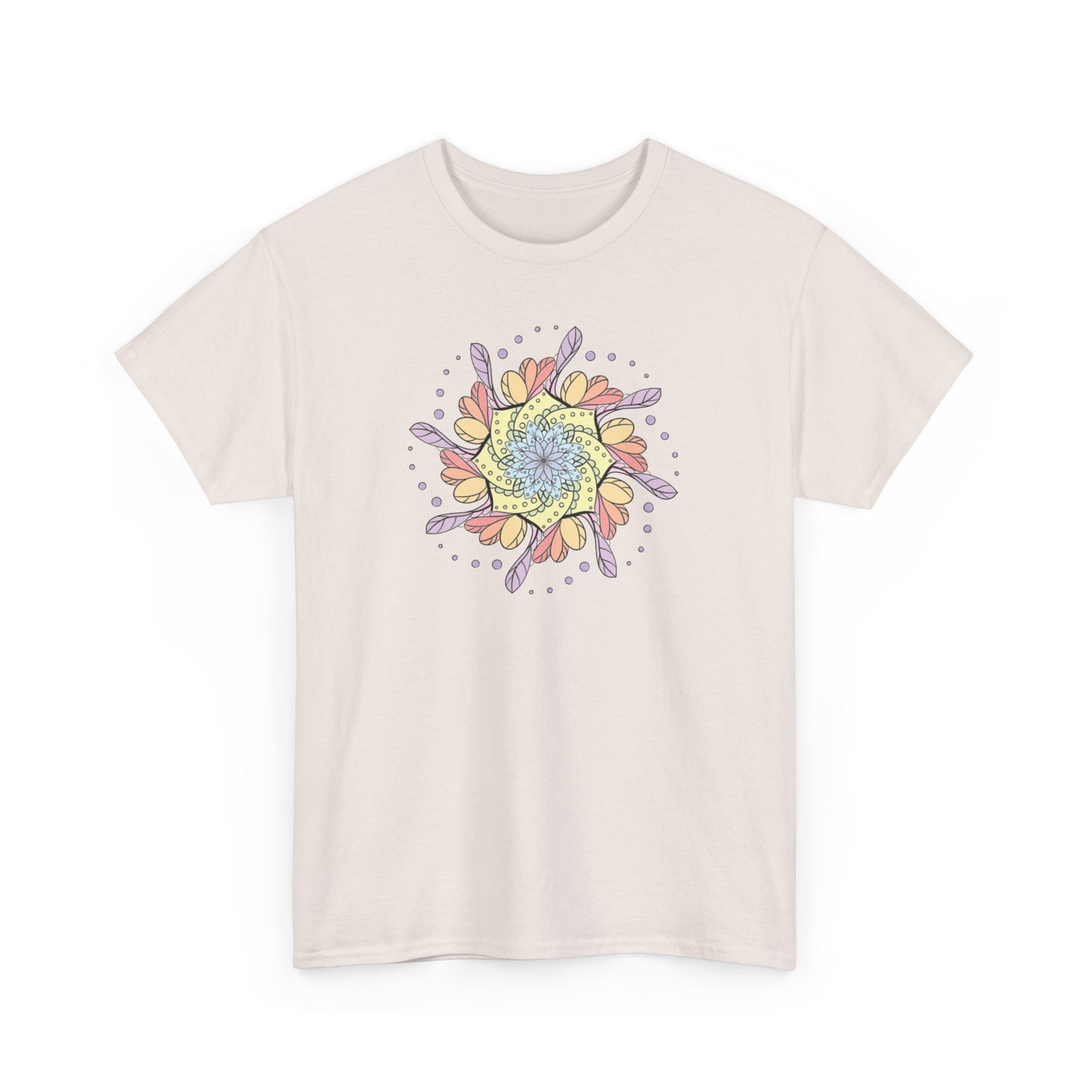 Colorful Mandala Short Sleeve Tee (032)